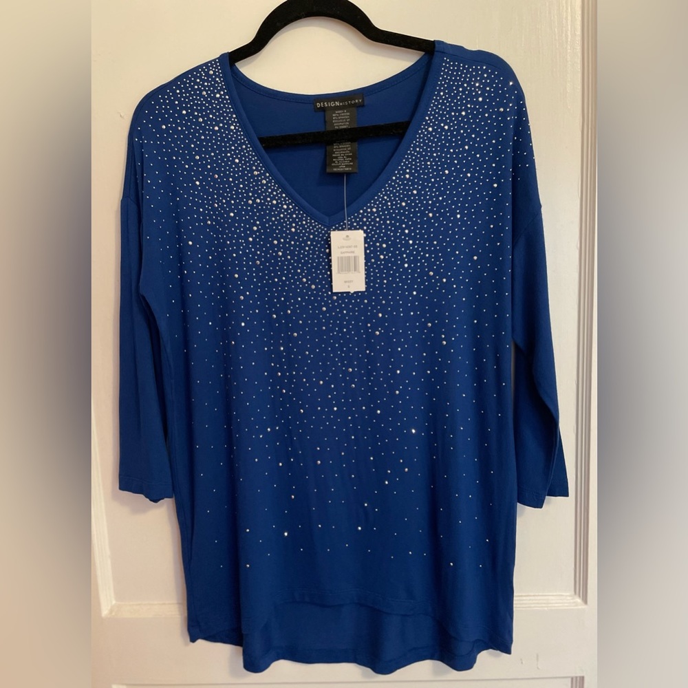 Design History Rhinestone Top - Picture 2 of 4